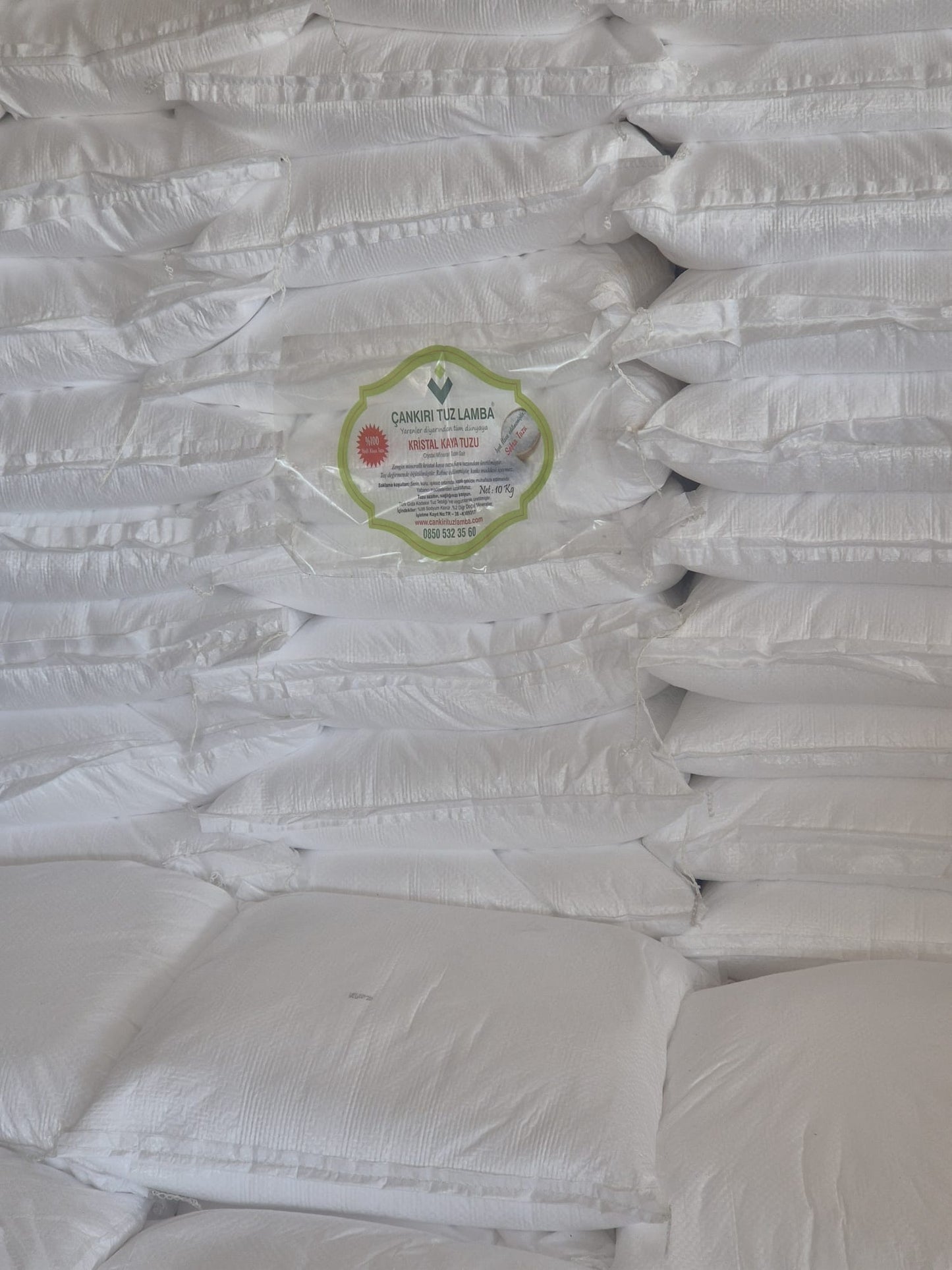 Toptan ÇUVAL Çankırı Kaya Tuzu Toz 25 Kg