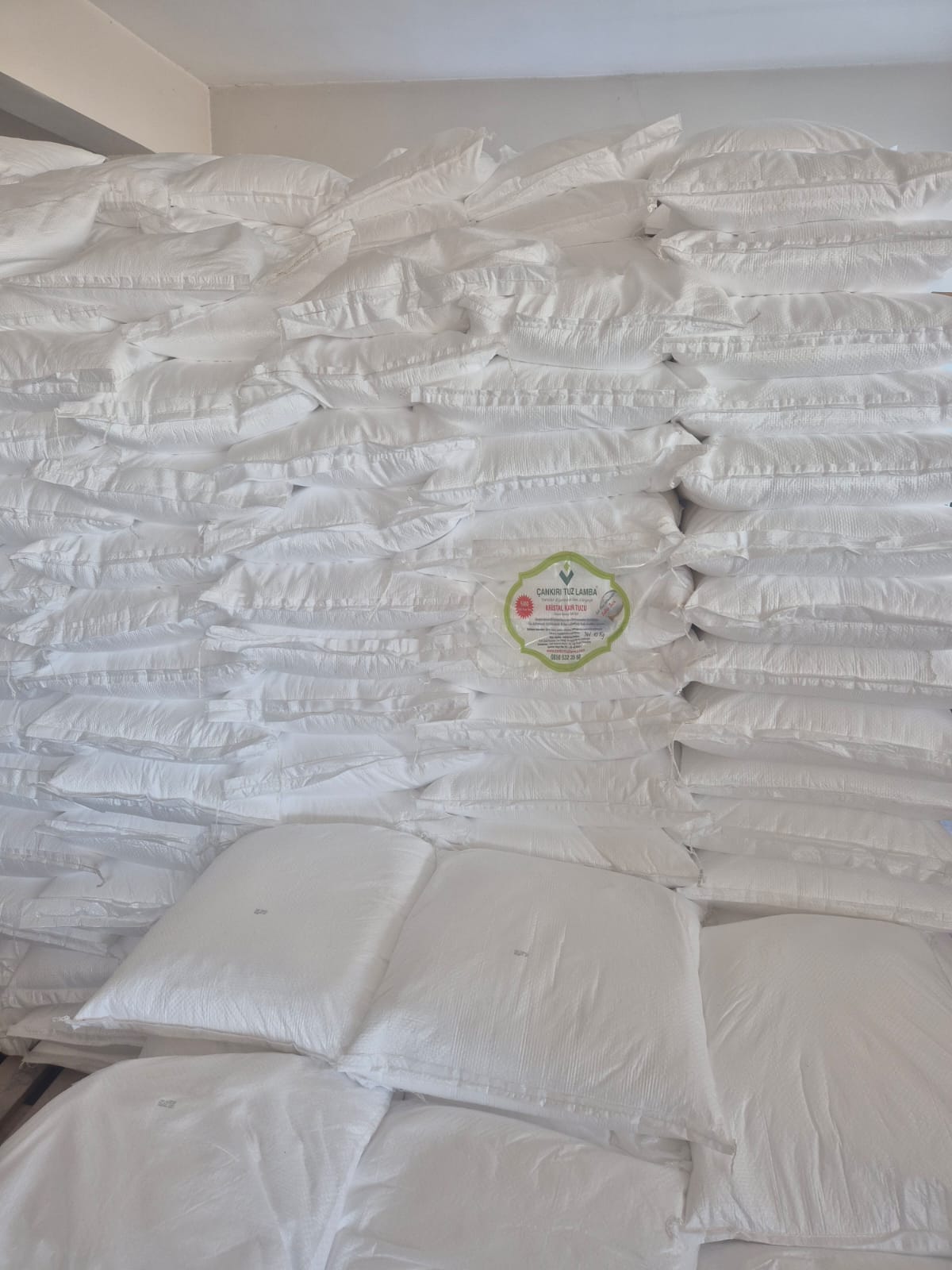 Toptan ÇUVAL Çankırı Kaya Tuzu Toz 25 Kg