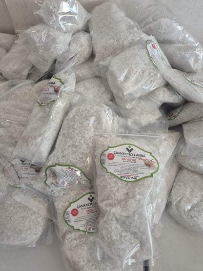 Granül Kaya Tuzu 1 KG Mineralli Sofrada Öğütme Tuzu