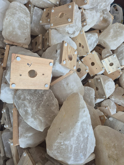 Kreatif Kristal Kaya Tuz Lambası 3 KG